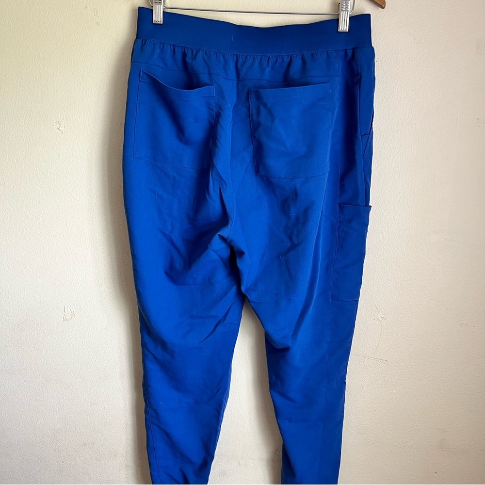 Fabletics Blue Jogger Sweatpants Adjustable Draws… - image 4